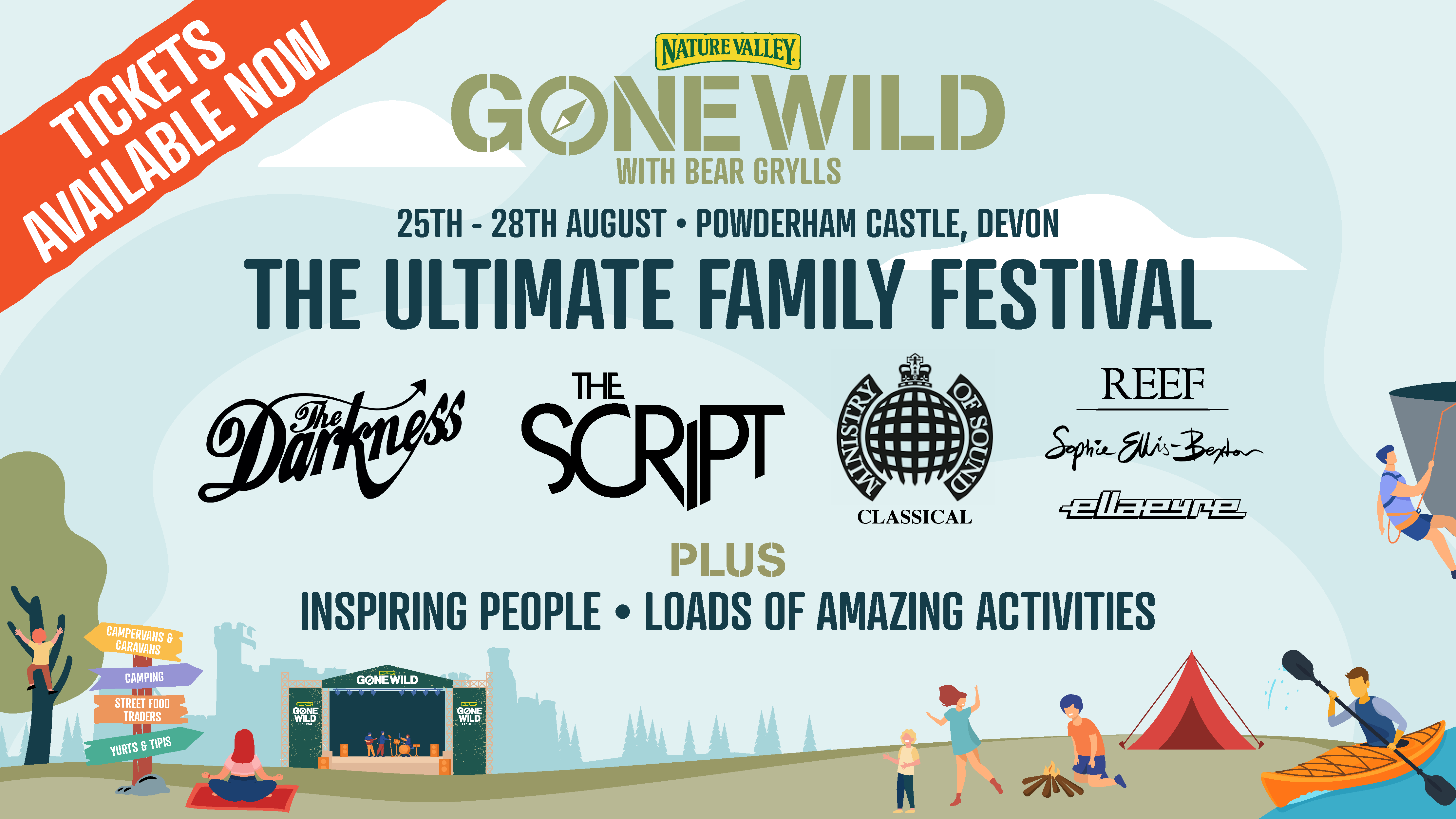 Gone Wild Festival Line-up Announced! - RMA - The Royal Marines Charity